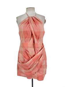 Plaid: Significant Other - Pink Mini Dress (Size 14)