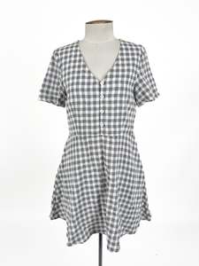 Hurley - White Mini Dress (Size S)