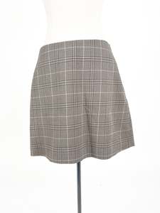 Forever New - Beige Mini Skirt (Size 10)