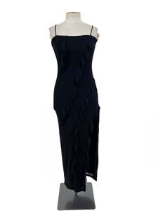billy j - Black Maxi Dress (Size 12)
