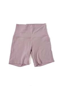 Lululemon - Pink Biker Shorts (Size 8)