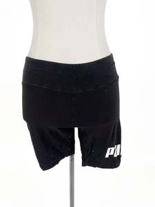 Biker Shorts: Puma | Black Activewear Bottom | Size XS