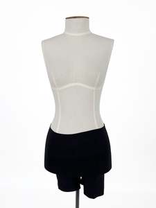 Biker Shorts: Skims | Black Lingerie Shorts | Size S