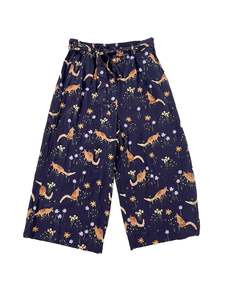 Pants: Princess Highway - Navy & Multicoloured Pants (Size 18)