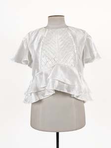 Formal: Cameo | White Casual/Formal Top | Size M