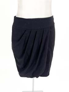 Mini Skirts: Portmans | Black Casual/Cocktail Skirt | Size 6