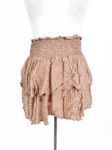 Mini Skirts: H&M | Beige Casual Skirt | Size M