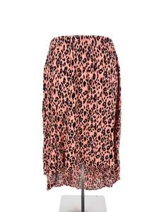 Wild Child - Pink Midi Skirt (Size 22)