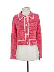 Designer: Claudie Pierlot - Pink Cardigan (Size L)