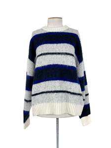 Knits Jackets Coats: Cotton On - White & Multicoloured Sweater (Size M)