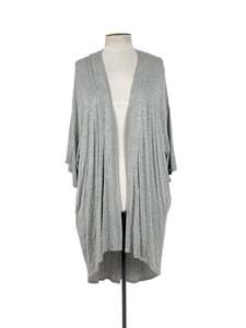 Knits Jackets Coats: Decjuba - Grey Cardigan (Size OS)