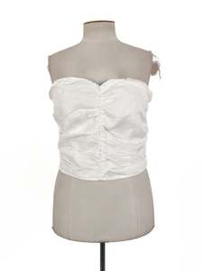 Tube Tops: Stories Be Told - White Tube Top (Size 14)