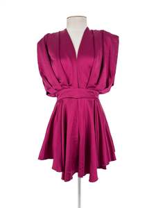Jumpsuits Playsuits: Bluzat - Purple Playsuit (Size XS)