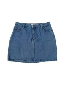 Spirit - Blue Denim Skirt (Size 14)