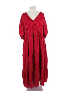 Friday Flamingo - Red Maxi Dress (Size 20)