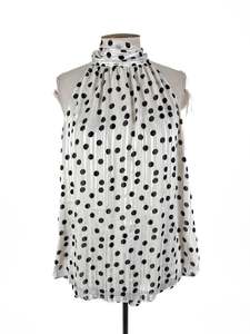 Witchery - Black & White Blouse (Size 16)