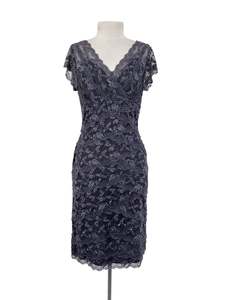 Marina - Grey Mini Dress (Size 6)