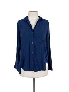 Tops: FILA - Navy Shirt (Size S)