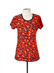 Tops: World - Red T-shirt (Size S)