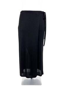 Ruby - Black Midi Skirt (Size 14)