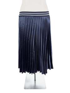 Unknown Brand - Navy Midi Skirt (Size XL)