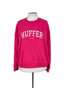 Knits Jackets Coats: Huffer - Pink Sweater (Size 14)