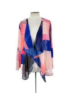 Knits Jackets Coats: Evans - Multicoloured Cardigan (Size 20)