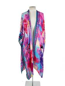 Knits Jackets Coats: Taking Shape - Multicoloured Cardigan (Size OS)