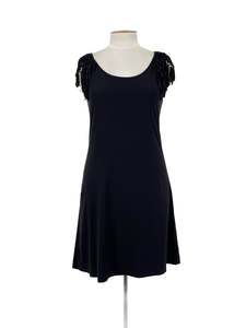 Lifelike Lindarico - Black Mini Dress (Size 16)