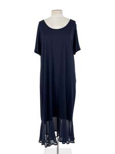 1 In Stock: NES - Navy Midi Dress (Size L)