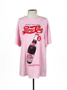 T Shirts: Pepsi - Pink T-shirt (Size S)