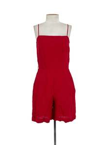 Jumpsuits Playsuits: Liam - Red Playsuit (Size 6)