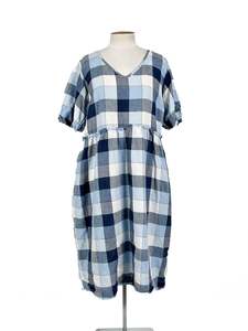 Ruby + Rain - Blue Midi Dress (Size 14)