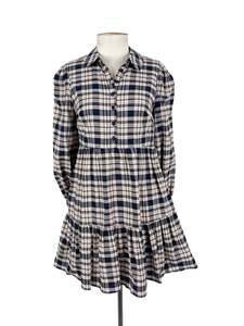 Plaid: Forever New - Multicoloured Mini Dress (Size 6)