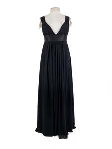 Plain: Sera Lilly - Black Maxi Dress (Size 12)