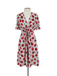 Polka Dots: Little Party Dress - Multicoloured Midi Dress (Size 6)