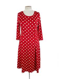 VOK - Red Midi Dress (Size 14)