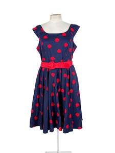 Review - Navy Midi Dress (Size 16)