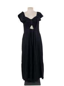 Maxi Dresses: City Chic - Black Maxi Dress (Size 18)
