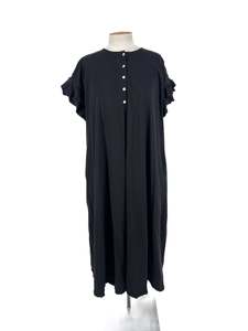 Kowtow - Black Midi Dress (Size XL)