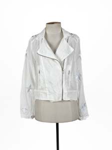 Cooper - White Jacket (Size 10)