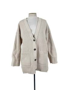 Abercrombie & Fitch - Beige Cardigan (Size M)