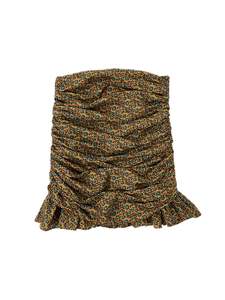 1 In Stock: Superette - Yellow Mini Skirt (Size 6)