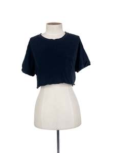 Topshop - Black T-shirt (Size 8)