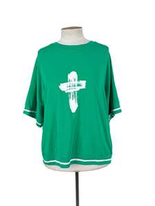T Shirts: Seduce - Green T-shirt (Size 14)