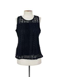 Tops: Avocado - Black Tank Top (Size 10)