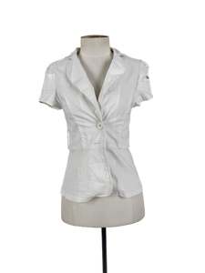 Vintage Pagani - White Blouse (Size 6)