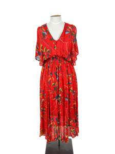 Maxi Dresses: Max - Red Maxi Dress (Size 14)
