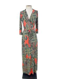Maxi Dresses: Halo & Hazard - Multicoloured Maxi Dress (Size S)