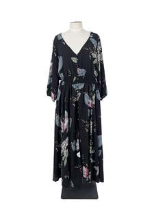 City Chic - Black Maxi Dress (Size 20)